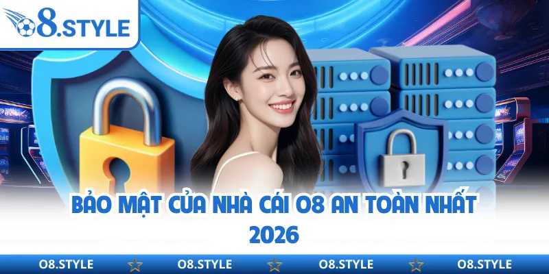 Bảo mật của nhà cái O8 an toàn nhất 2026
